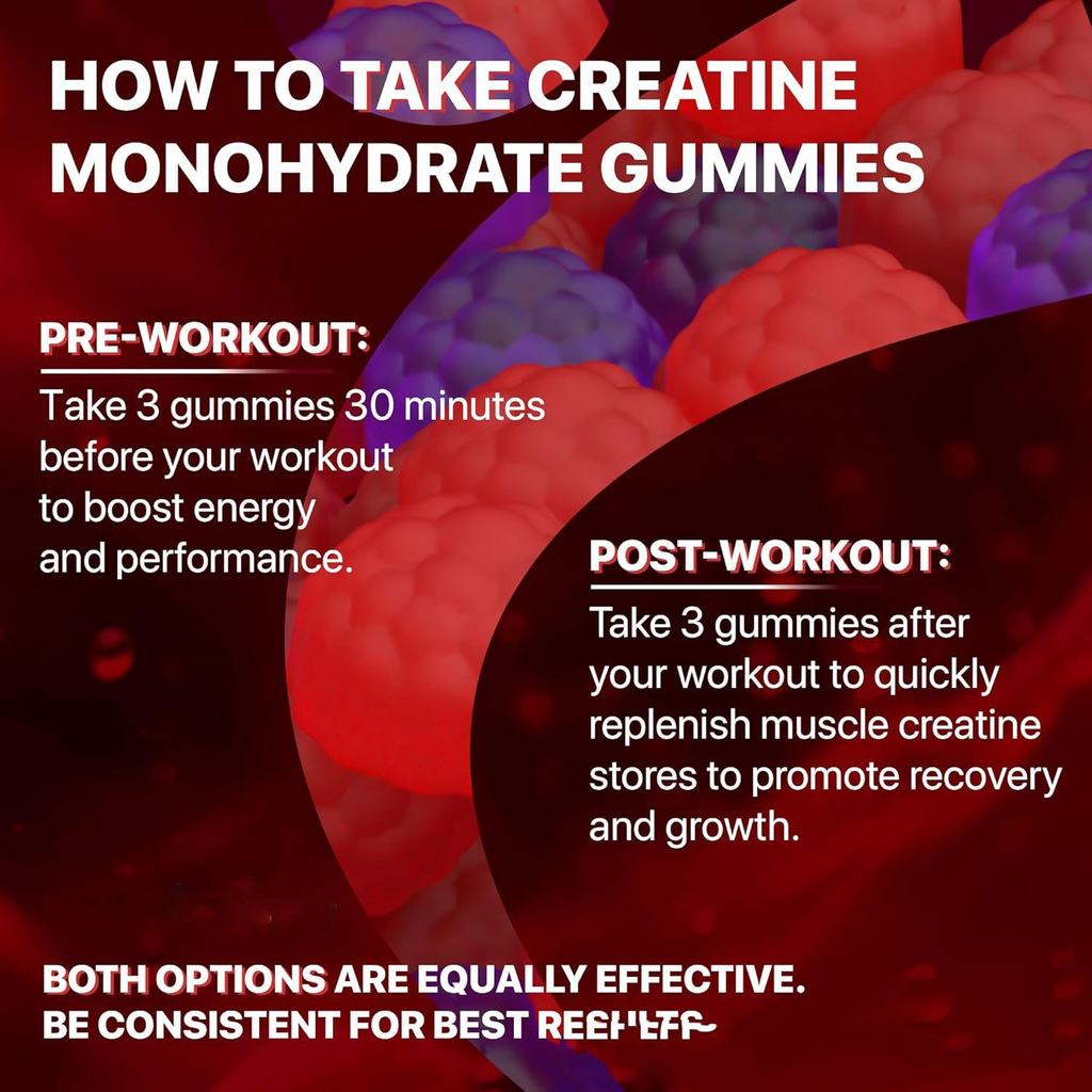 Gominolas 120u. | Creatina + Vitaminas