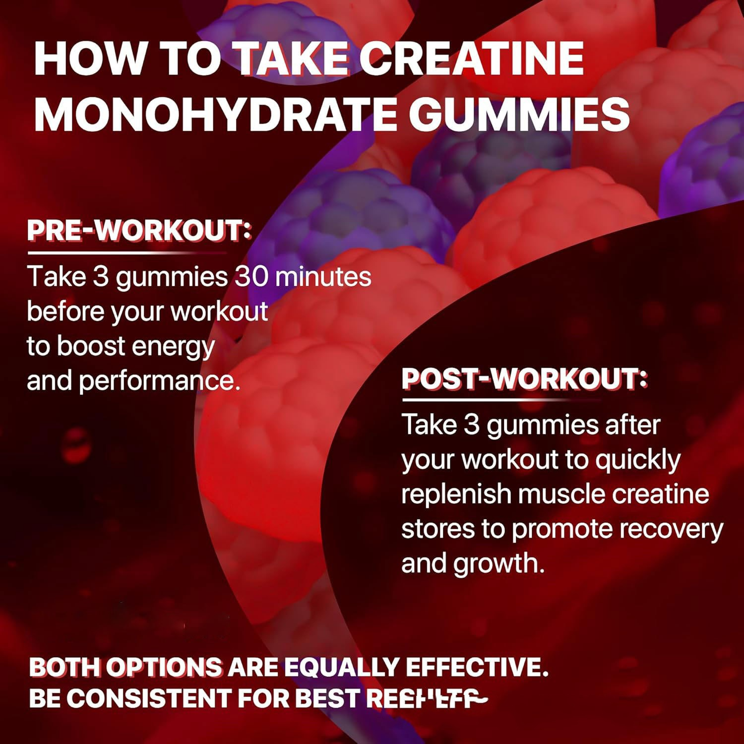 Gominolas 120u. | Creatina + Vitaminas