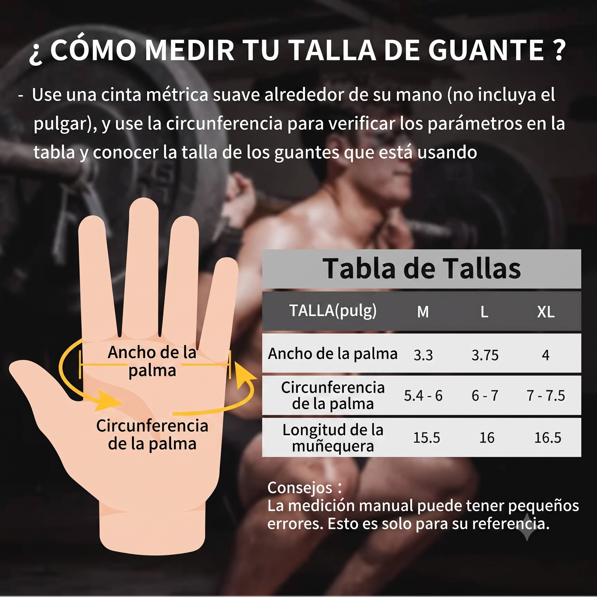 Guantes de Entrenamiento | Protección de Palma y Ajuste de Muñeca