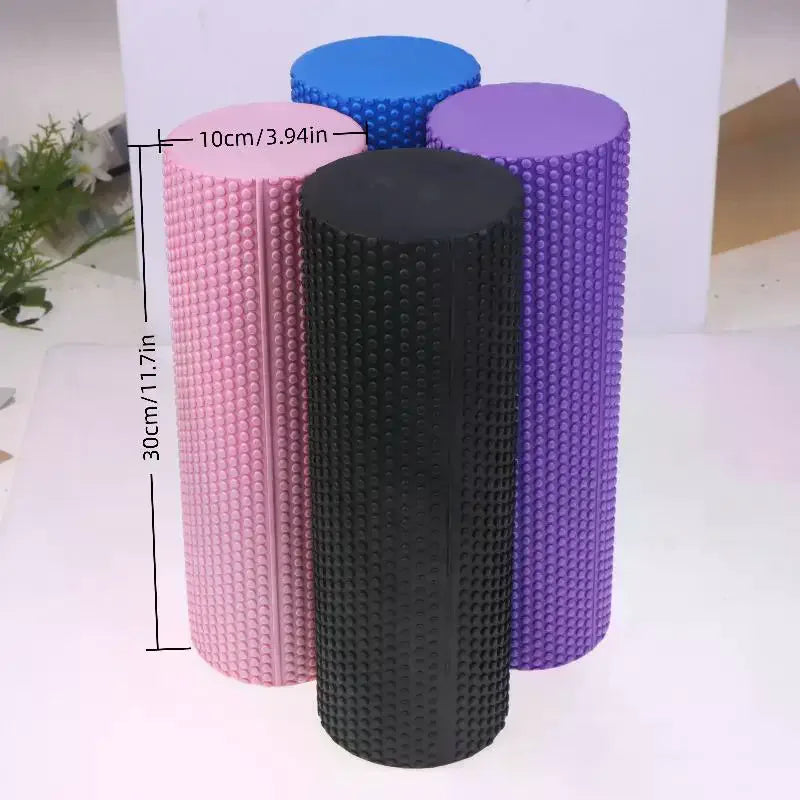 Rodillo de Masaje y Estiramientos | 10cm ancho, 30cm largo